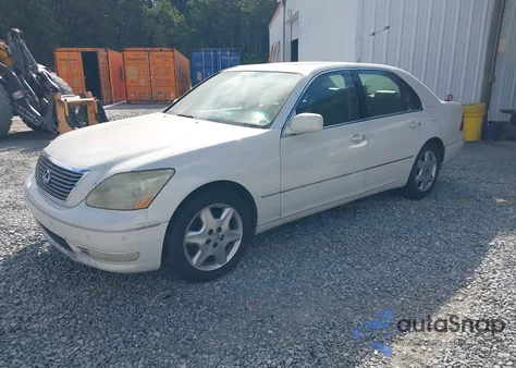 2004 Lexus Ls 430 z USA, uszkodzony, nr VIN JTHBN36F540161004